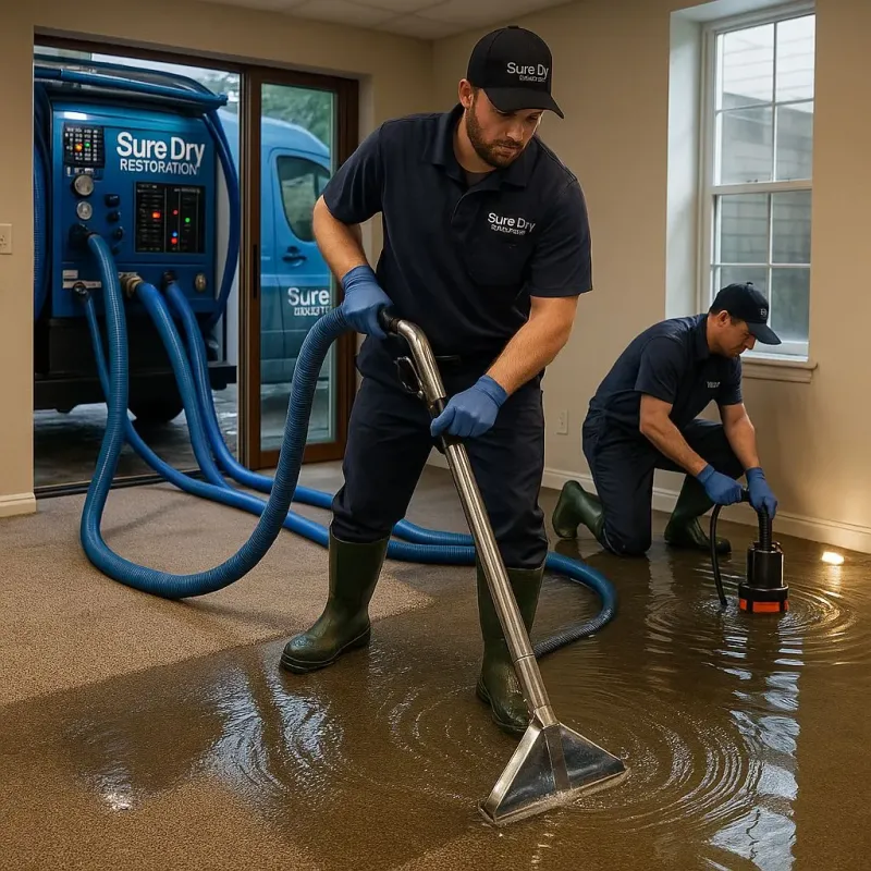 Water Extraction and Removal process in Stockton, KS
